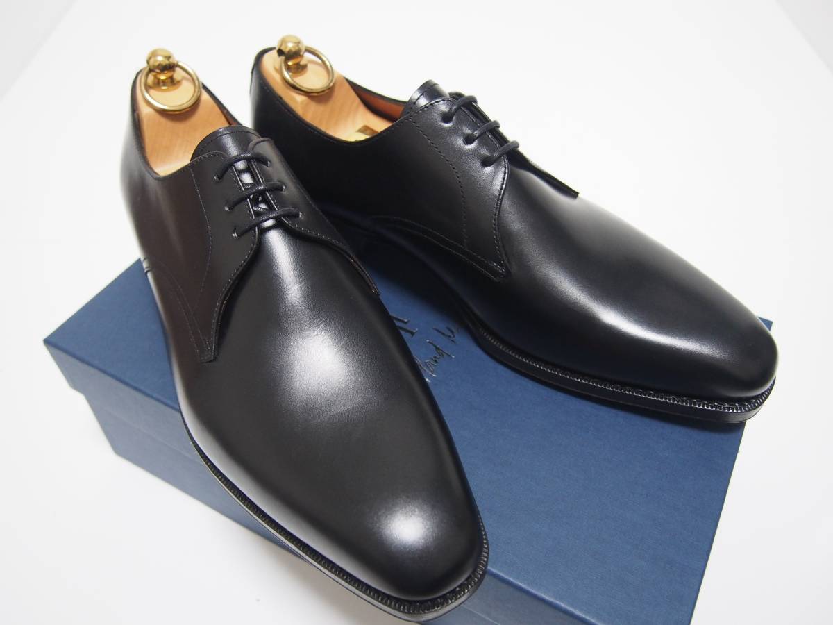 ☆ 新品 最高級 名門 YANKO ヤンコ レザー プレーントゥ ドレス 