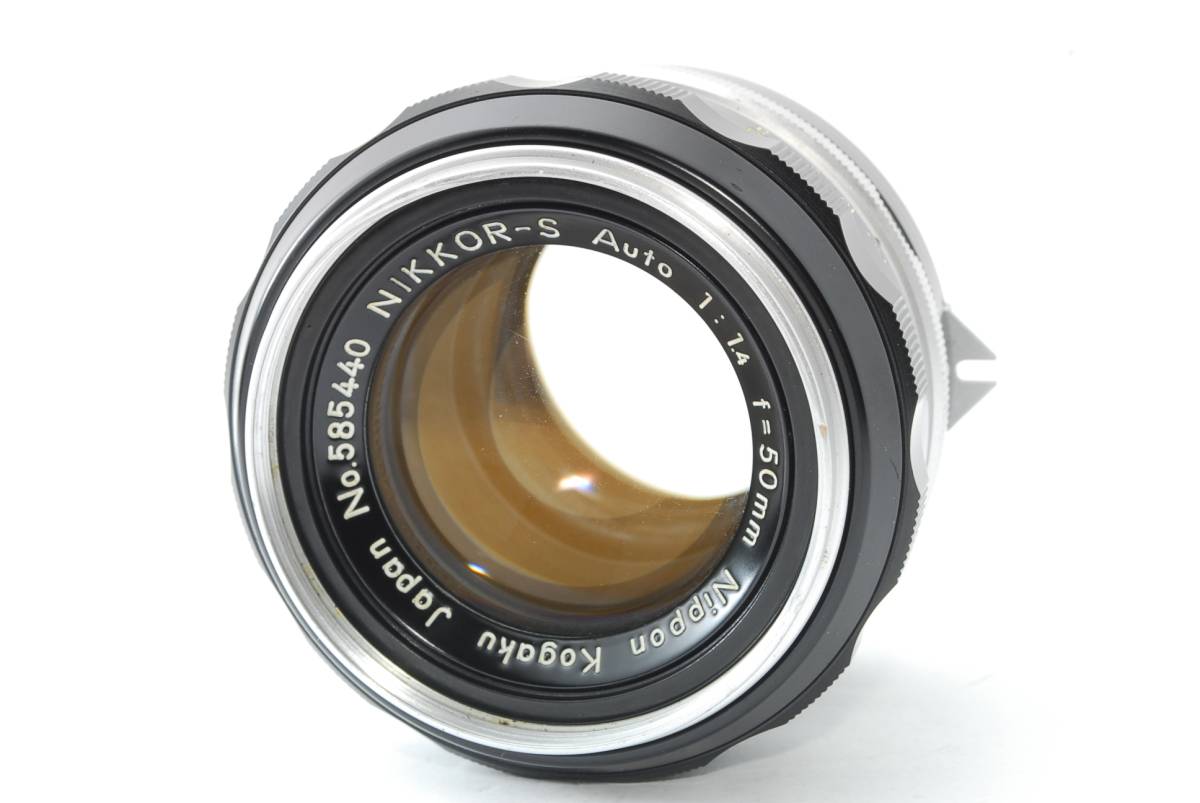 ☆良品☆ ニコン NIKON AUTO NIKKOR-S 50mm F1.4 #2130 Auto 50mm 