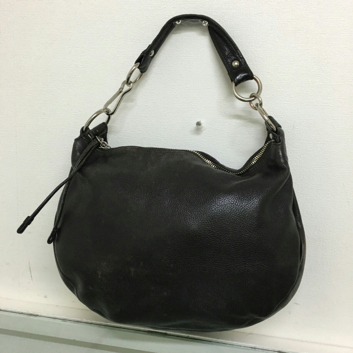 1-65 COACH コーチ 本革 レザー 2WAY ハンド バッグ 斜め掛け 