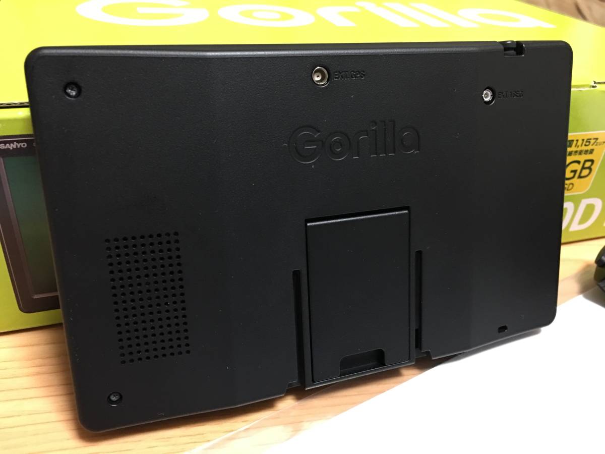 SANYO NV-SD630DT Gorilla 保証付! SSDポータブルナビゲーション