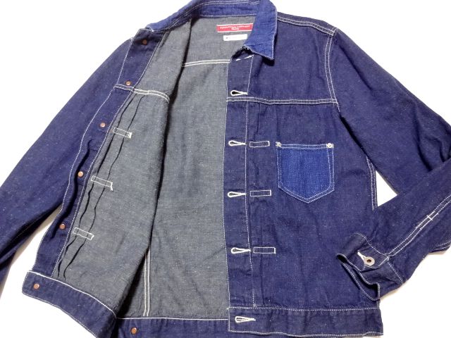 FUNDAMENTAL AGREEMENT LUXURY 1st TYPE DENIM JACKET L size / FDMTL 