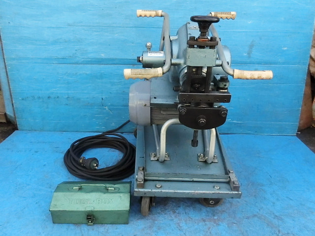 フコク☆高速開先加工機☆BCM-12☆200V☆半自動☆溶接機☆パイプ☆橋梁 