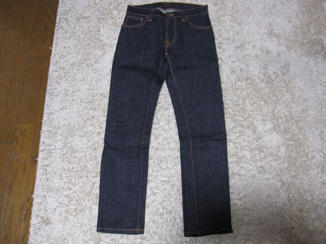 格安，100%新品 NUDIE JEANS ヌーディージーンズ THIN FINN DRY ＴＷＩＬＬ ｗ29(ヌーディージーンズ)｜売買されたオークション情報、yahooの商品情報をアーカイブ公開 - オークファン ヌーディージーンズ