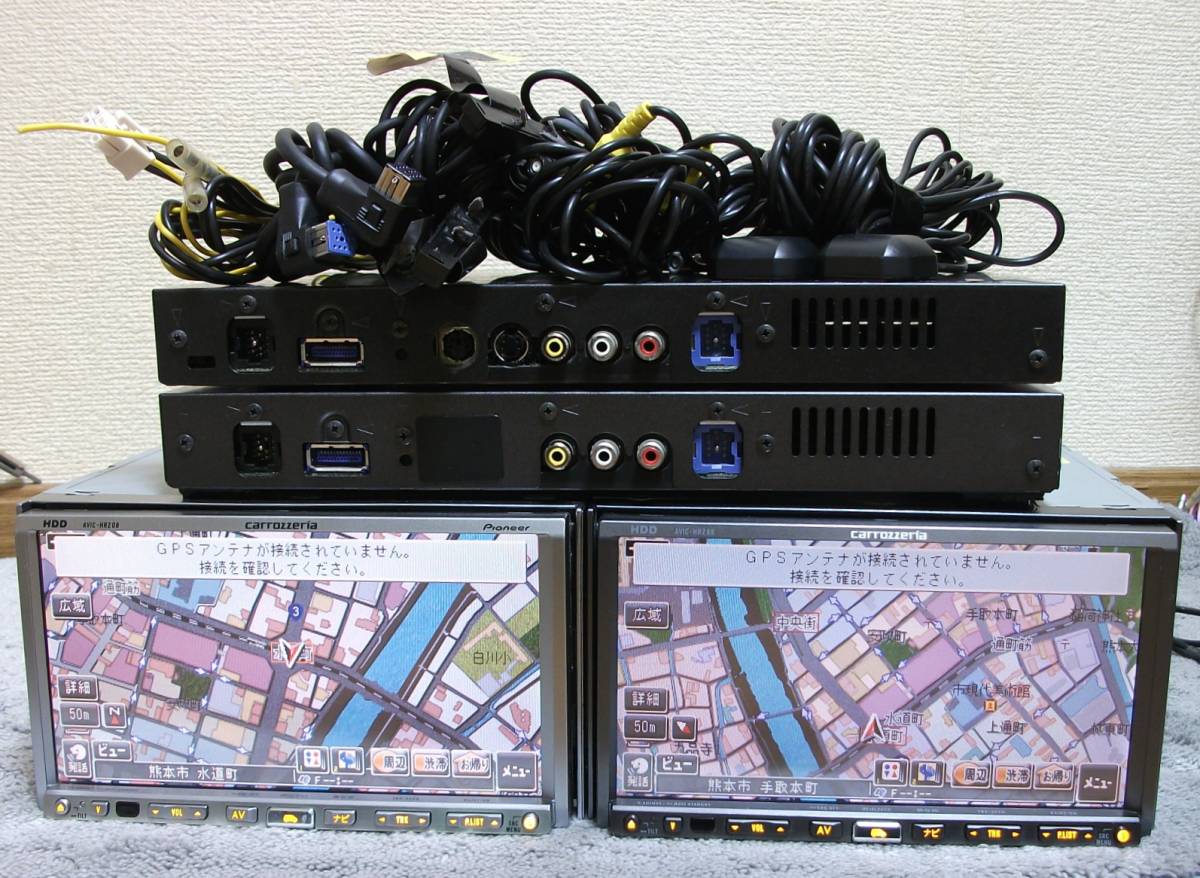 最新作，SALE カロッツェリア AVIC-HRZ08 HRZ88 HDDナビ 2台セット ジャンク 送料格安(HDDナビ)｜売買されたオークション情報、yahooの商品情報をアーカイブ公開 - オークファン HDDナビ