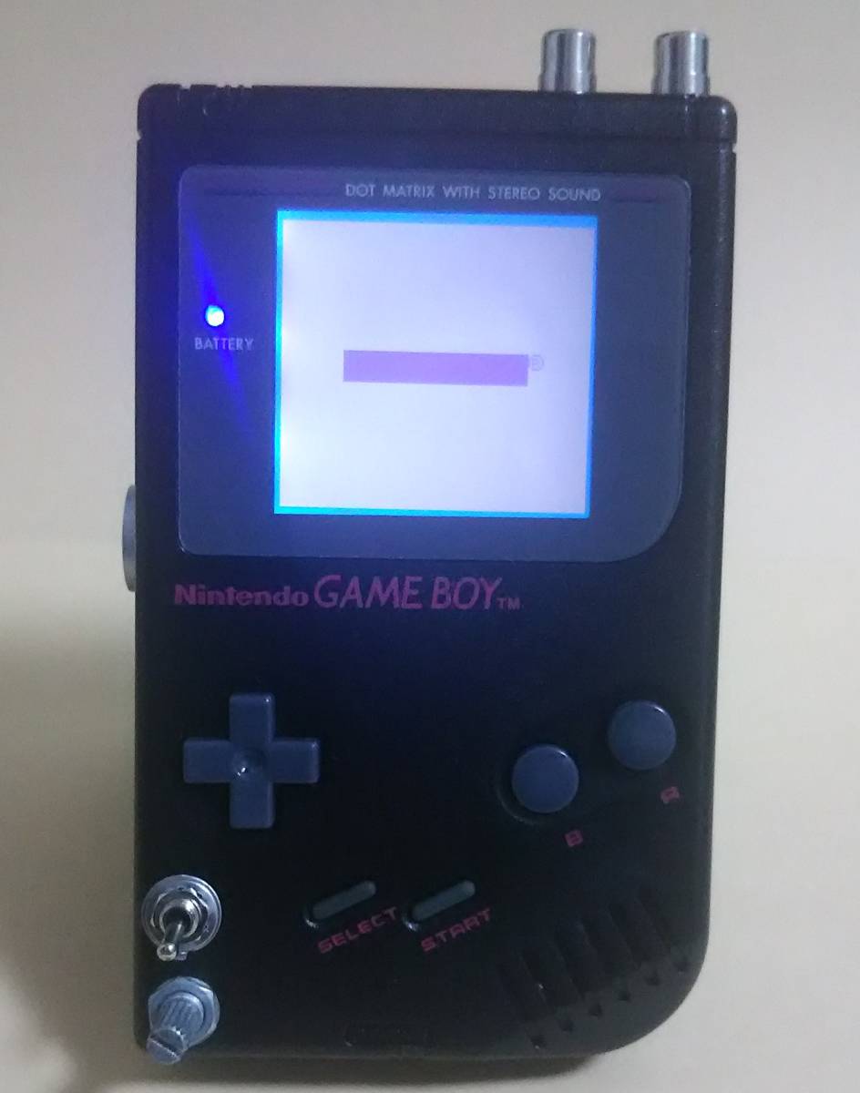人気SALE，100%新品 ゲームボーイ 多種改造 チップチューン向き LSDJ追加可 バックライト ブラック(本体)｜売買されたオークション情報、yahooの商品情報をアーカイブ公開 - オークファン 本体、アクセサリー