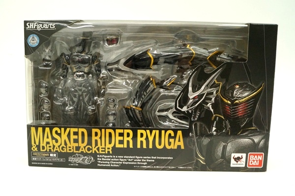 仮面ライダー S.H.フィギュアーツ 仮面ライダーリュウガ＆ドラグ