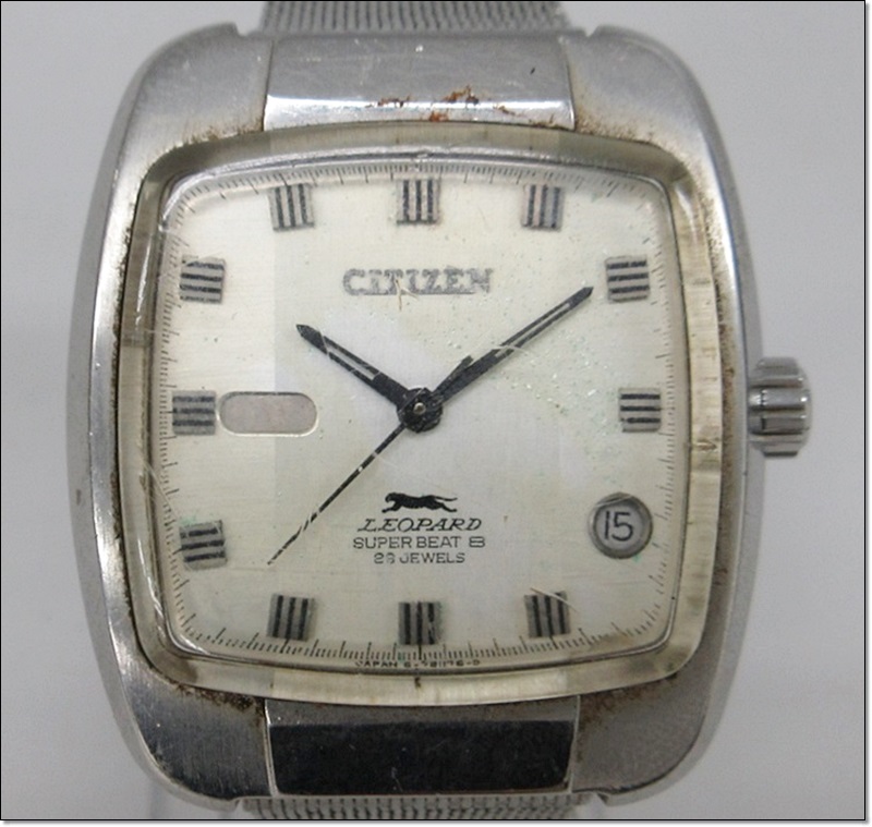 01/03-20 CITIZEN シチズン 腕時計 LEOPARD レオパード スーパービート