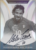 Alessandro Del Piero 2017 Panini Nobility Crescent Signature Auto