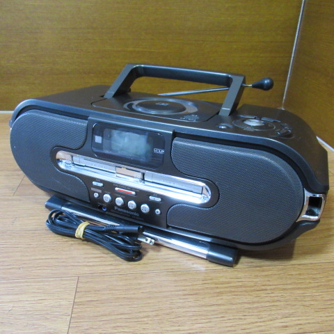 絶品】 ◇Panasonic RX-MDX77 CD・MD・カセットラジカセ（B）◇ 【公式