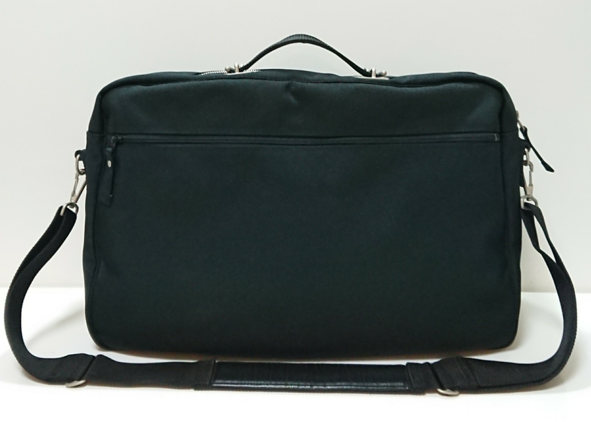 SAZABY ブラック レザーボストンバッグ 美品 サザビー SAZABY メンズ 大容量 2WAY ボストンバッグ ビジネス