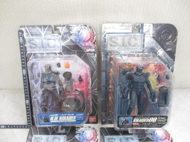 SICハカイダー 四人集 シルバー レッド ブルー 未開封 SICハカイダー