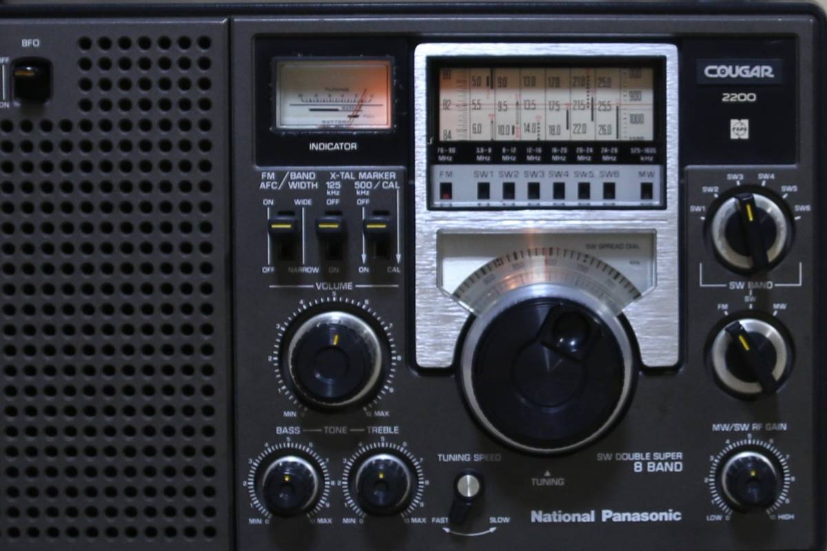 RF-2200 National BCLラジオ Panasonic Cougar COUGAR クーガー 公式