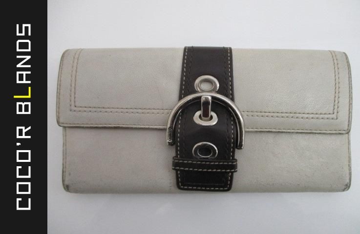 コーチ COACH ハンドバッグ 長財布 訳あり3点セット シグネチャー 白