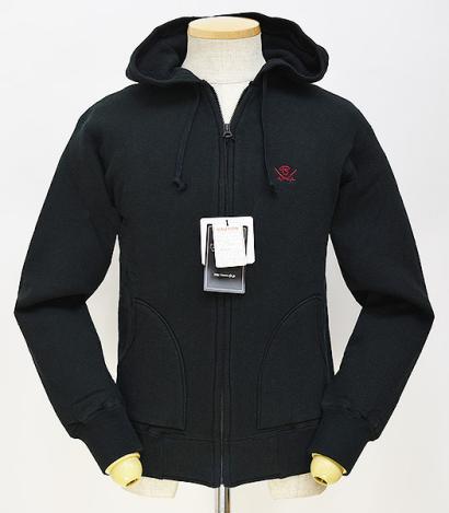 フラットヘッド RJB 新品 PZ501A ダブルフェイスパーカー 38 ブラック #EC8619_PZ501A●5