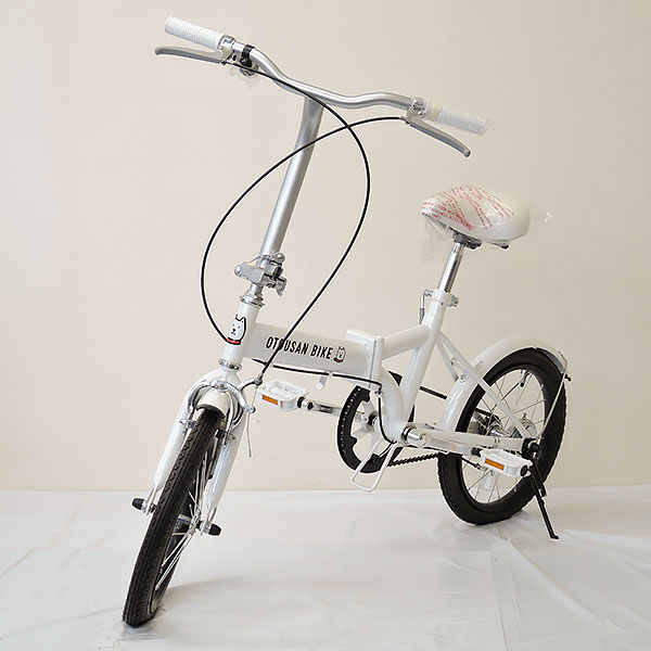 格安！ 16インチ折りたたみ自転車 ソフトバンク お父さんバイク 