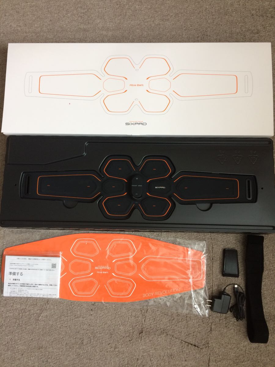 Amazon購入 sixpad abs belt S/M/Lサイズ 美品 送料込み アブスベルト