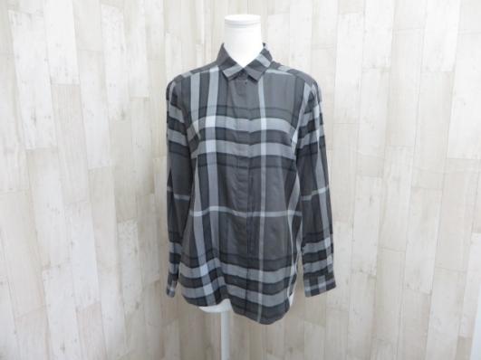 【正規品，お得】 BURBERRY LONDON/バーバリー ロンドン タグ付き コットン チェック柄 長袖シャツ 日本製 サイズ40 定価18000円 管NO.H349m(長袖シャツ)｜売買されたオークション情報、yahooの商品情報をアーカイブ公 女性用