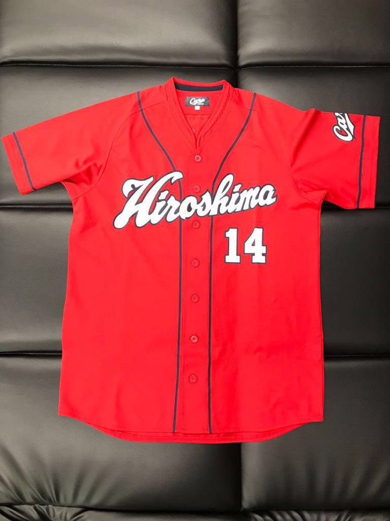 買取店舗 【美品】広島カープ #14 大瀬良大地投手 2014新人王記念