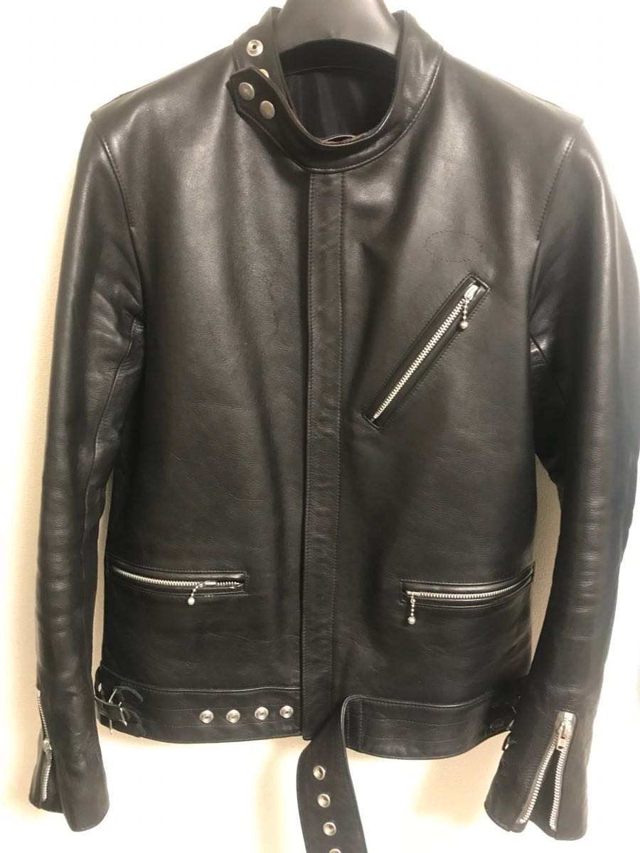 アンダーカバー UNDER COVER 08 ライダース シングル ブラック アンダーカバー UNDER COVER 08 ライダース シングル ブラック