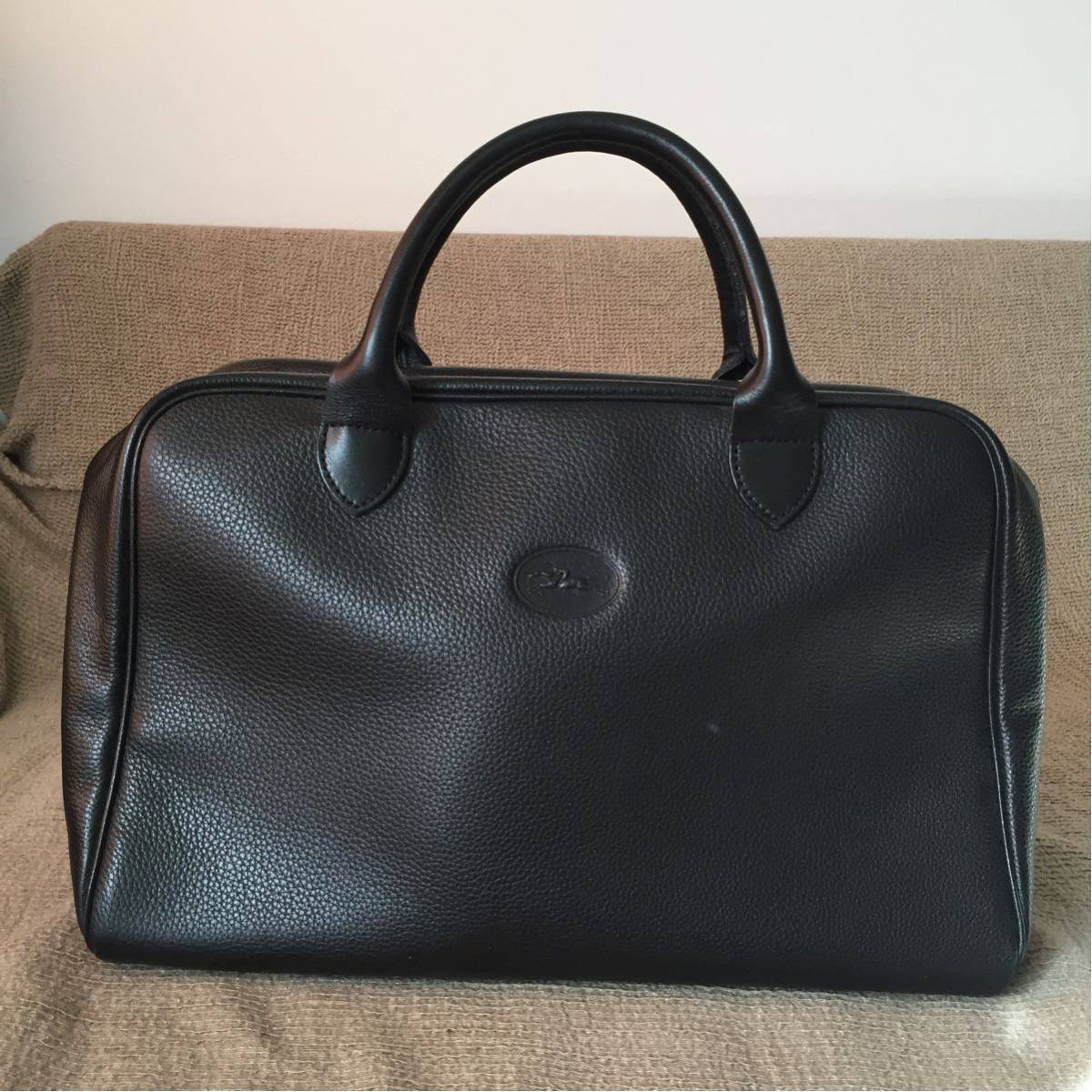 ロンシャン ボストンバッグ LONGCHAMP 美品 - 大容量 ル・プリアージュ 