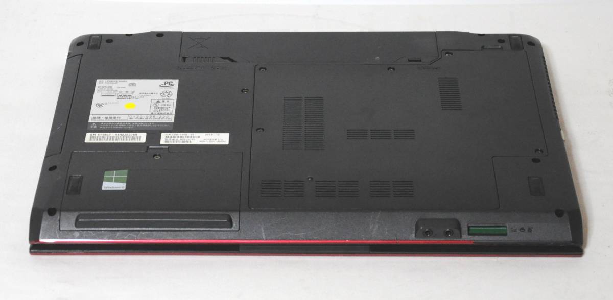 AH42/J ルビーレッド/ Pentium B980/メモリ4GB/HDD750GB/Wi-Fi