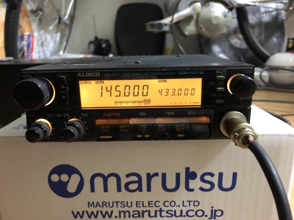 ALINCO Mobile Band Dual Alinco Radio FM VHF⁄UHF DR-570T Ham 144