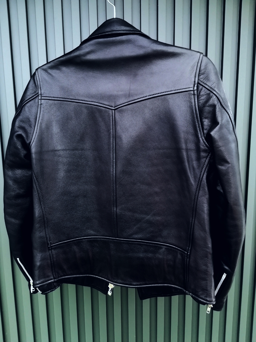 【美品】ロアーズオリジナル ダブル ライダースジャケット 牛革 M ブラック ロアーズ オリジナル ROARS ORIGINAL ダブルライダースジャケット M