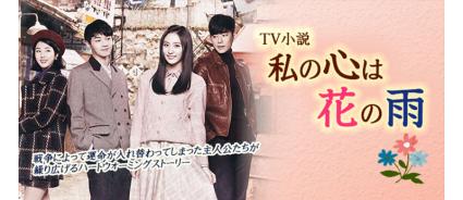 韓国ドラマ　「私の心は花の雨」　全話　送料無料