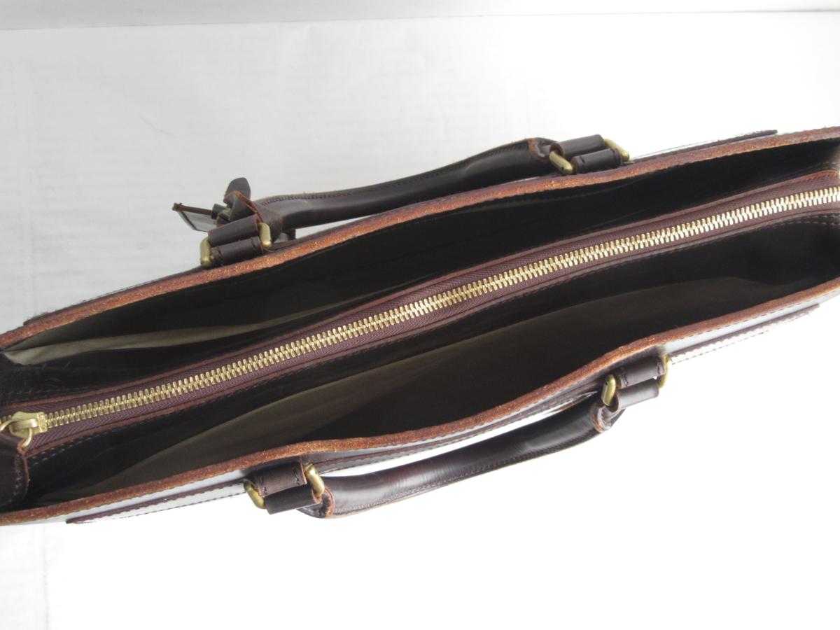 高級品】 GANZO 【THIN BRIDLE (シンブライドル) ブリーフケース 