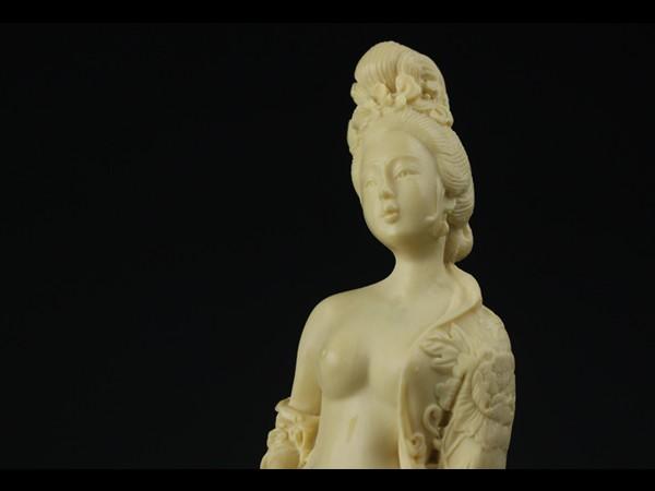 中国美術 置物 - Yahoo!オークション | 『加彩唐貴婦人俑』 唐三彩 加