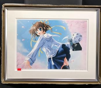 貴重シリアル1桁！ D.C. ダ・カーポ 朝倉音夢 限定 複製原画 原画 七尾