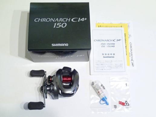 送料無料，お得 1回使用 超 シマノ クロナークci4+ 150 / CHRONARCH MGL クラド 13メタニウム(シマノ)｜売買されたオークション情報、yahooの商品情報をアーカイブ公開 - オークファン シマノ