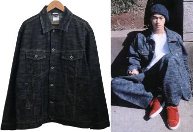  窪塚着 MASTERPIECE マスターピース スラブ デニム ジャケット XL(マスターピース)｜売買されたオークション情報、yahooの商品情報をアーカイブ公開 - オークファン マスターピース