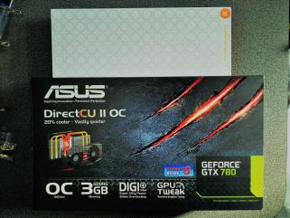 GTX 0 ASUS Graphics GeForce Card II DirectCU GTX780-DC2OC-3GD5 