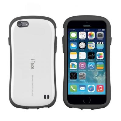 iFace iPhone7/iPhone8 (白)ストラップホール付き_1