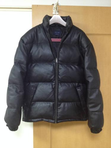 SCHOTTショット似 本革 羊革 ラムレザーダウン シープスキン 黒 サイズM 検)SCHOTT ショット VANSON バンソン AVIREX アヴィレックス ラムレザー 羊革 未使用級Schott Schott SALE!! 黒