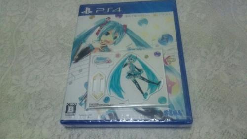 ps4 初音ミク projectDIVA XHD プロジェクトディーヴァ予約購入特典アクリルスタンド付き 新品未開封品