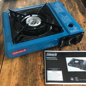 コールマン カセットコンロ USAモデル ヴィンテージブルー Coleman