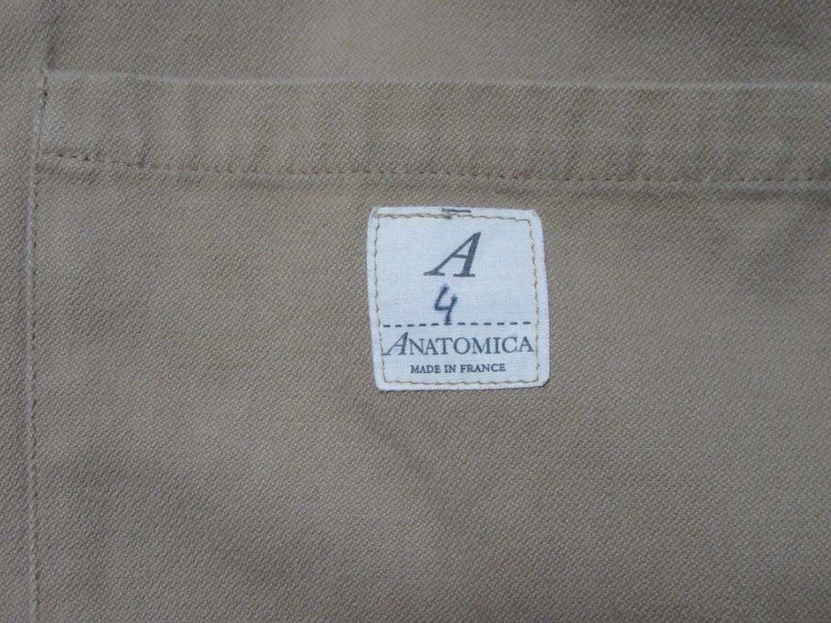希少モデル ANATOMICA 【AEROMECANO JKTパナマ織コットン】【MADE IN 