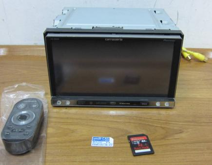 中古]カロッツェリアAVIC-MRZ099 地デジ SDメモリーナビ（リモコン、B