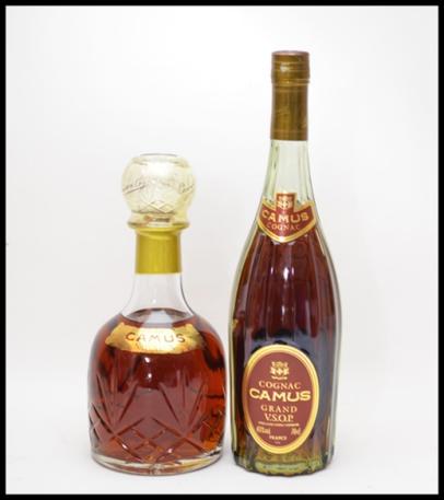 古酒 CAMUS（カミュ）ナポレオン デラックス 2本セット 未開栓 CAMUS