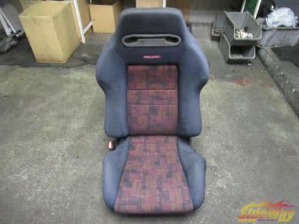 L_ランサーエボ4(CN9A)純正レカロセミバケシート助手席側【G58S】