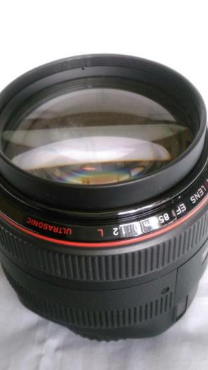 キャノン　Canon EF レンズ　1.2L/85mm ウルトラソニック　ULTRA SONIC　【中古美品】