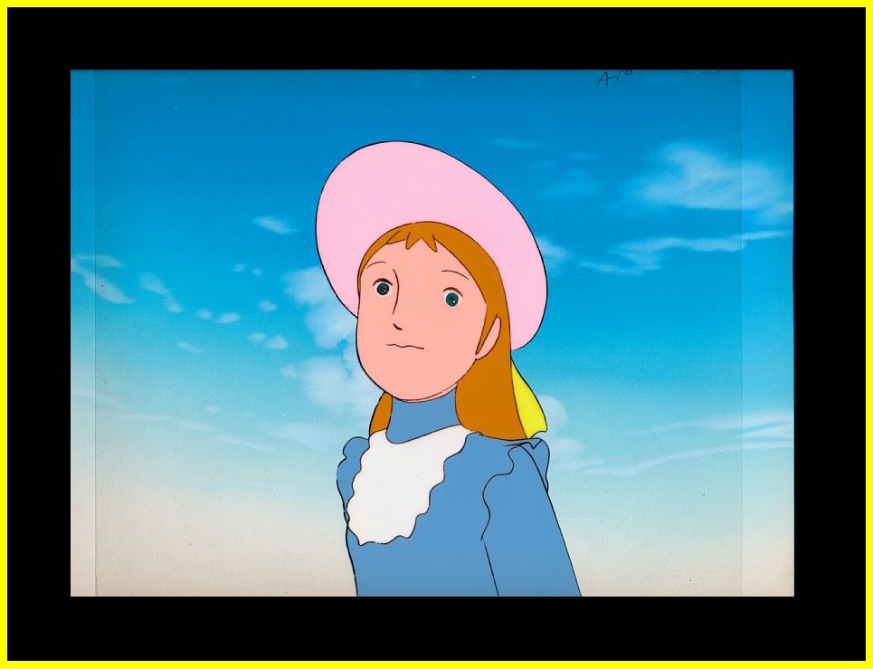 ペリーヌ物語　セル画 日本アニメーション「ペリーヌ物語」背景付きセル画の魅力と価値 | 環