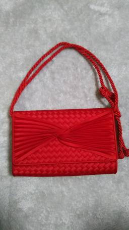 BOTTEGA VENETA サテン パーティーバッグ【未使用】 ボッテガヴェネタ BOTTEGA VENETA サテン バッグ クラッチ 送料無料