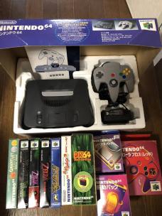 任天堂64本体一式 ソフト7本 NINTENDO64本体＋ソフト7本 【公式通販】