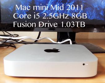 Mac mini Fusion Drive - It （大容量1.26TB i7（2.3GHz）メモリ16GB