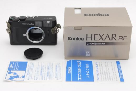 希少☆超極上級☆コニカ KONICA HEXAR RF ボディ☆ヘキサー 元箱