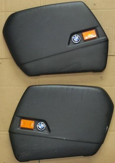 112 BMW R1100?1150? 薄型パニアケースリッドのみ 左右 傷あり