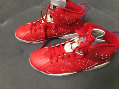 赤字超特価，セール NIKE AIR JORDAN 6 RETRO X SLAM DRUNK 29CM エアジョーダン 6 スラムダンク 桜木花道 レッド(29.0cm)｜売買されたオークション情報、yahooの商品情報をアーカイブ公開 - オークファン 29.0cm